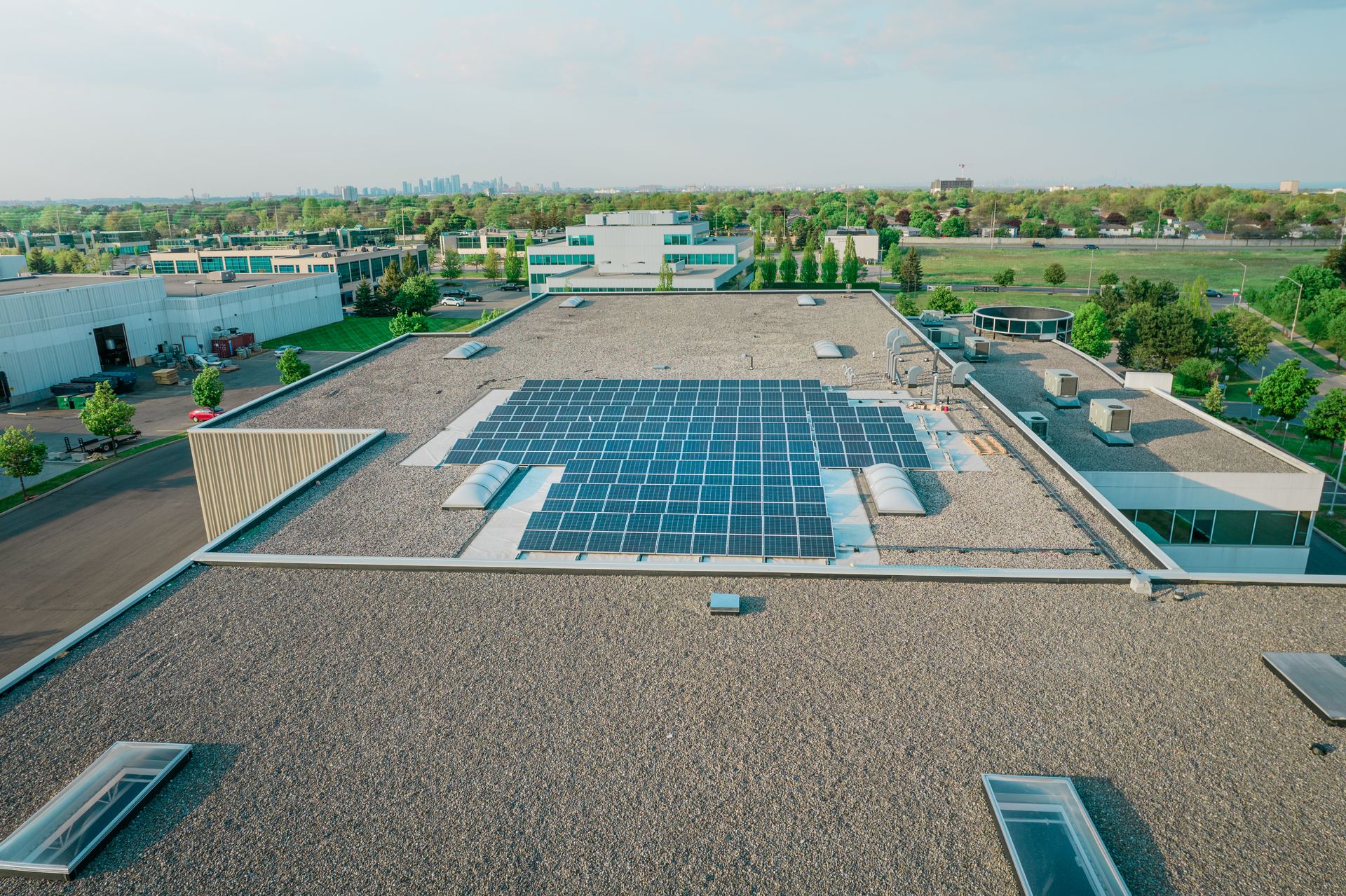 Grundfos Canada — 45kW Hybrid Solar + BESS rooftop system, Oakville ON