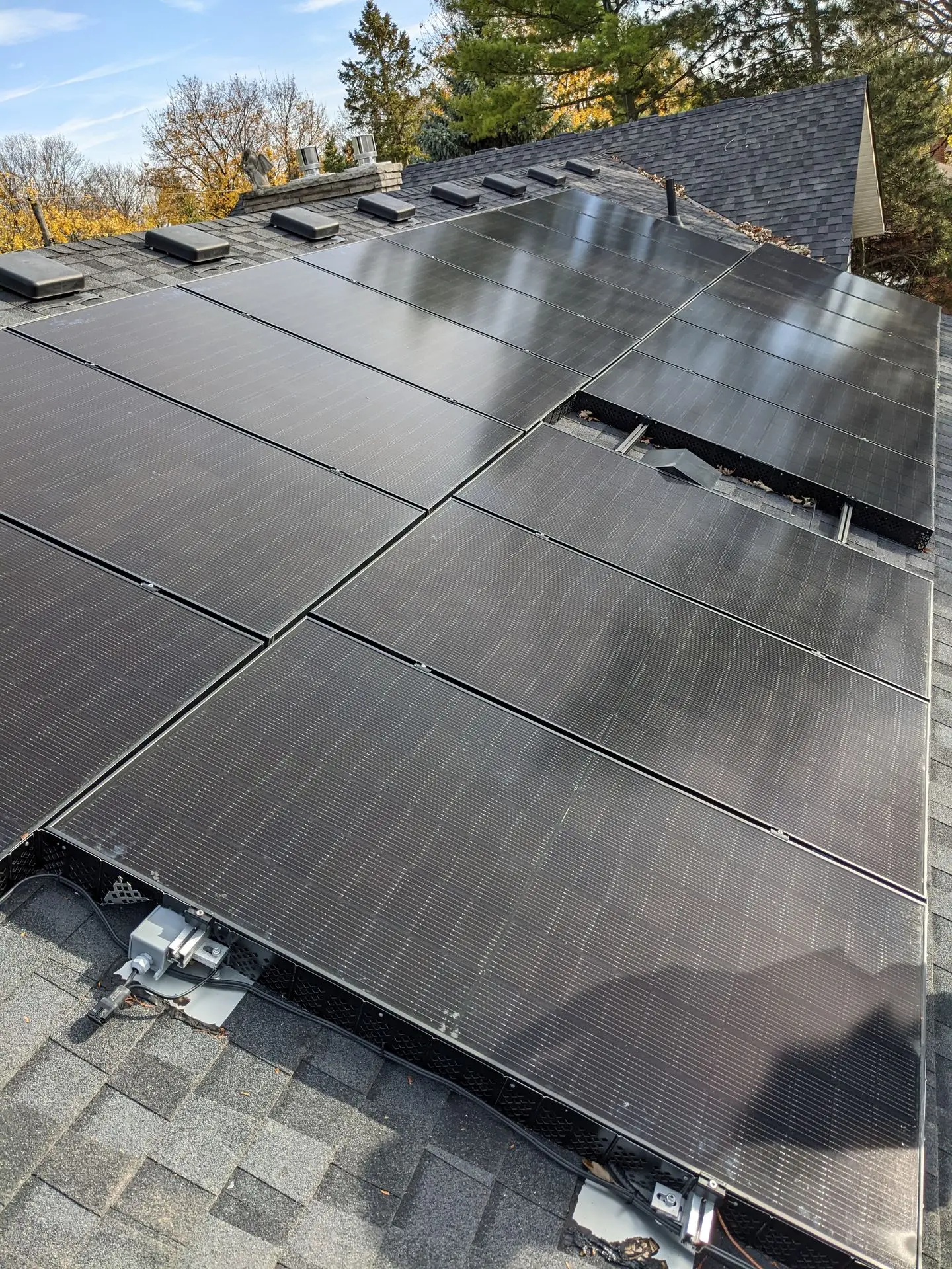 All black pv modules